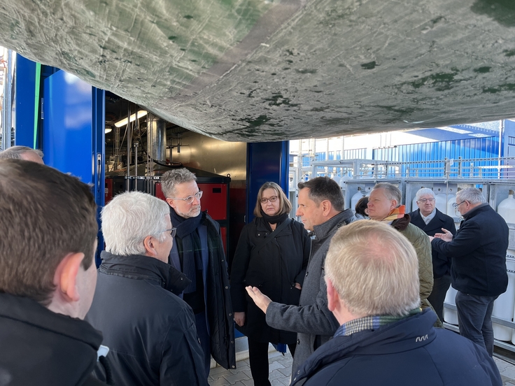 Herstellungs- und Speicheranlage für Wasserstoff der Stadtwerke Nienburg