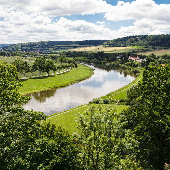 Fluss, Weserbergland